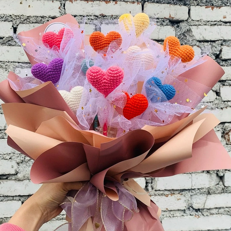 Fleurs au crochet faites main Décor