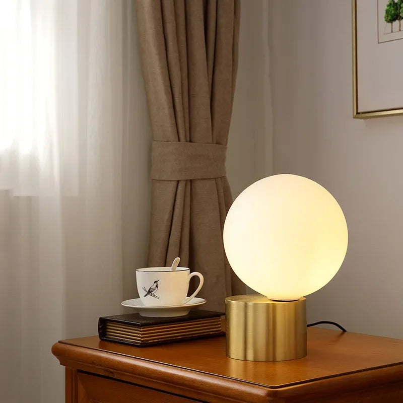 Floroux Globe Lamp Design Diagonal | Modern LED Table Lamp | Decorative Lighting for the Home