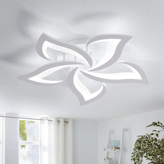 AcrylicAura – Lampe suspendue moderne avec télécommande