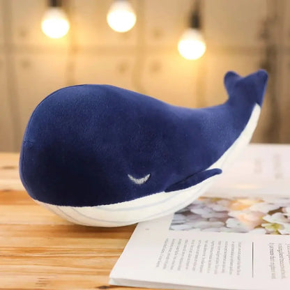 Floroux - Joli peluche de baleine pour des câlins réconfortants et des occasions spéciales