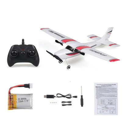 EPP Foam FX801 Avion RC - Avion à distance 2CH pour enfants, jouet facile à assembler cadeau
