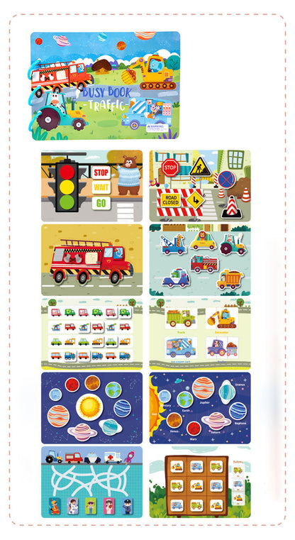EduPlay - Livre d'activités Montessori créatif pour enfants