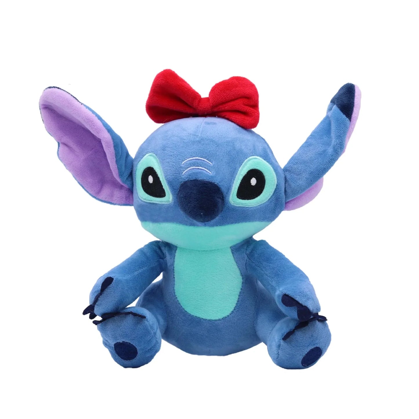 Poupée en peluche Disney Stitch écologique - Animal en peluche doux, 20 cm-25 cm (7,8-9,8 pouces) Cadeau pour les anniversaires des enfants