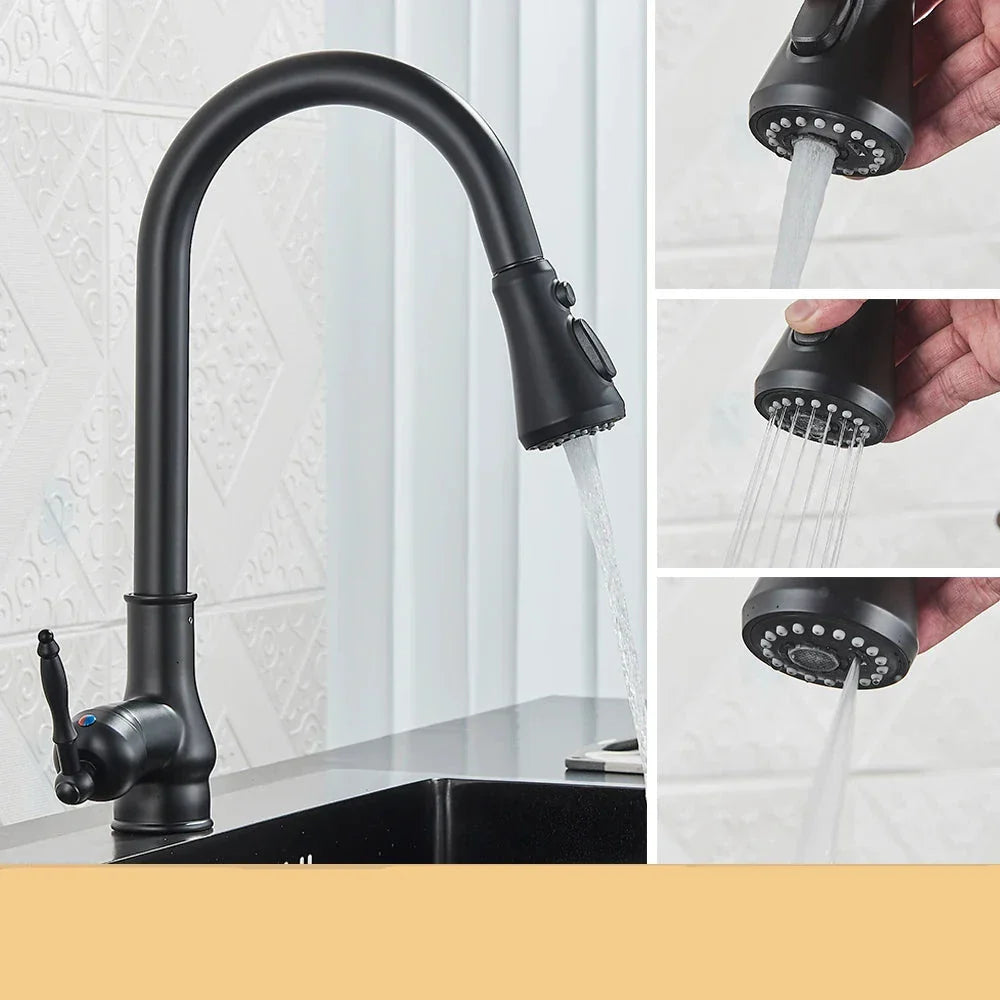 VintageTap – Robinet de cuisine rétro avec finition en laiton
