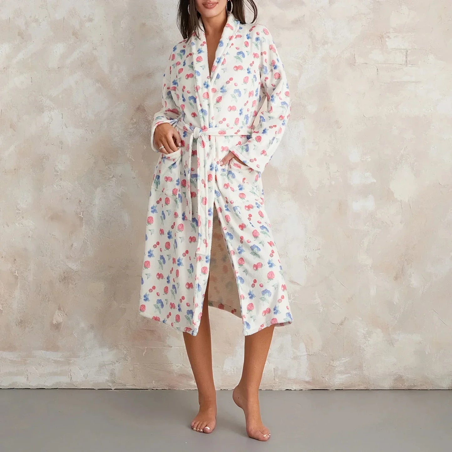BlossomWrap – Robe d'intérieur chaleureuse