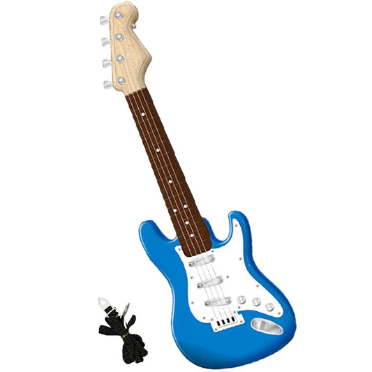 Guitare Électrique 4 Cordes Jouet pour Enfants - Instrument de Musique Portable, Cadeau Parfait pour Jeunes Musiciens