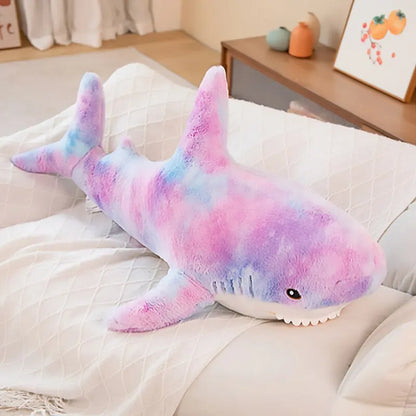 Adorable Jouet en Peluche Requin Violet - 30cm (11.8 pouces) Animal Doux et Câlin pour Enfants, Parfait Compagnon de Sommeil et Décor de Chambre