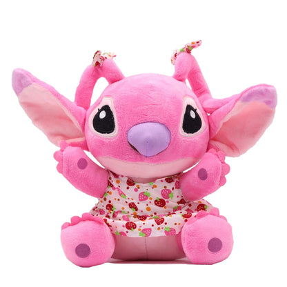 Poupée en peluche Disney Stitch écologique - Animal en peluche doux, 20 cm-25 cm (7,8-9,8 pouces) Cadeau pour les anniversaires des enfants