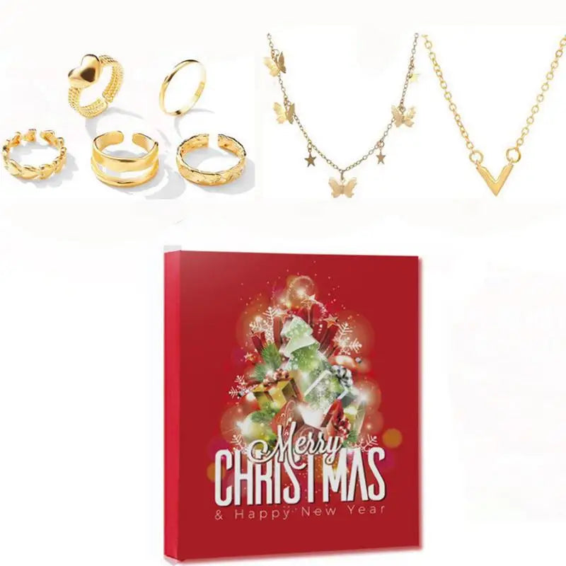SparkleJoy Calendrier de l'Avent – Bijoux Magiques pour Enfants