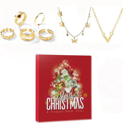 SparkleJoy Calendrier de l'Avent – Bijoux Magiques pour Enfants