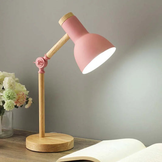 BoisLumi - Lampe LED Créative en Bois Design Scandinave