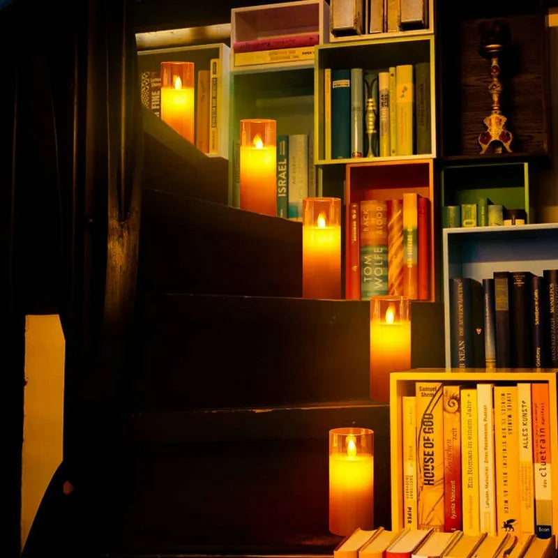 Floroux - Bougies élégantes et sécurisées pour la déco