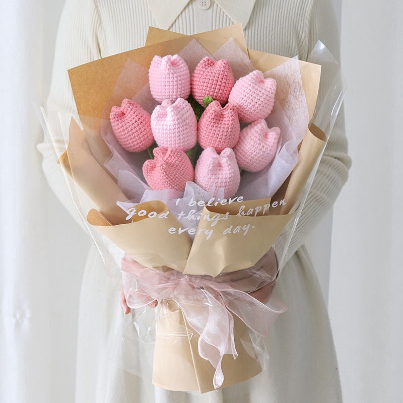 Fleurs au crochet faites main Décor