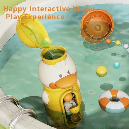 Jouets de jeu d'eau canard et éléphant adorables pour bébés - Parfait amusement estival à la baignoire pour enfants de 6 mois et plus