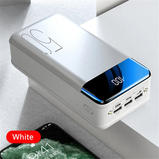 Batterie externe portable haute capacité 10000mAh avec écran LED pour iPhone 13, Samsung S22 et Xiaomi