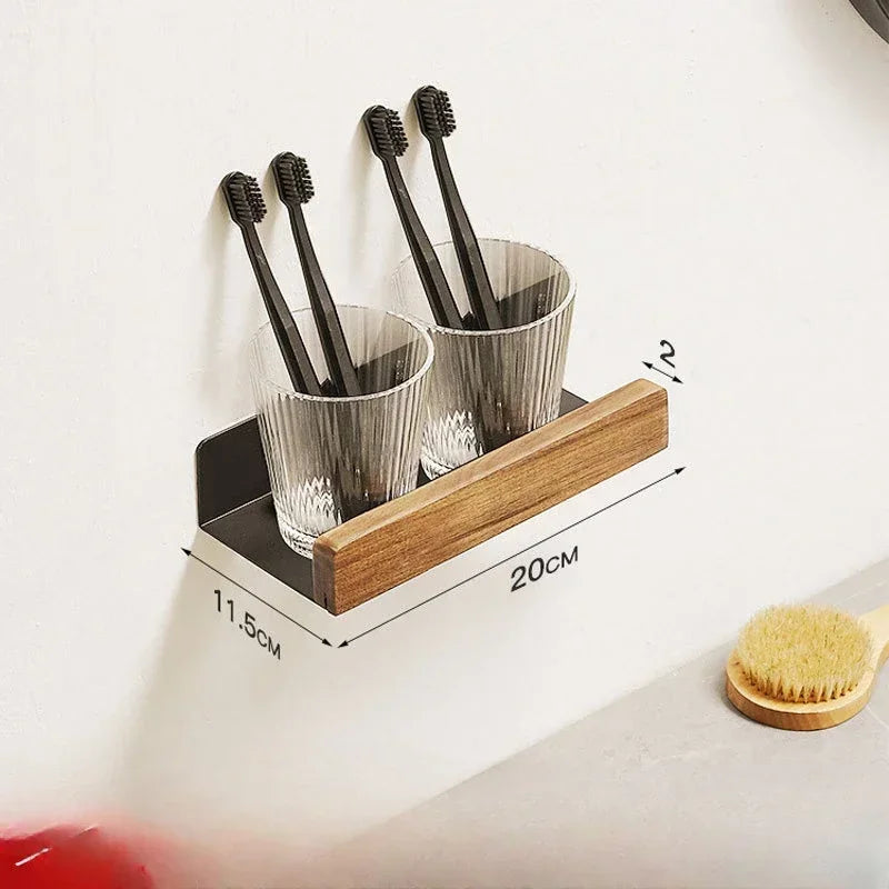 Étagère de salle de bains : Résistant à l'eau, Installation simple, Utilisation polyvalente