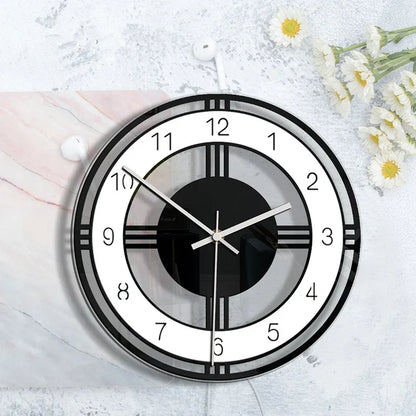 Floroux | Grand horloge murale en acrylique