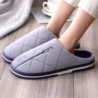 Chaussons Spacieux - Confort Douillet pour Grandes Tailles