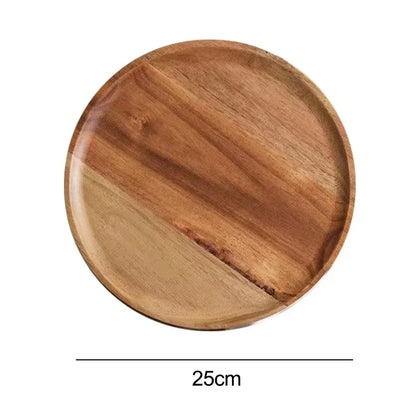 Floroux Tray Collection | High-quality acacia wood plates | Sustainable and elegant table decoration
