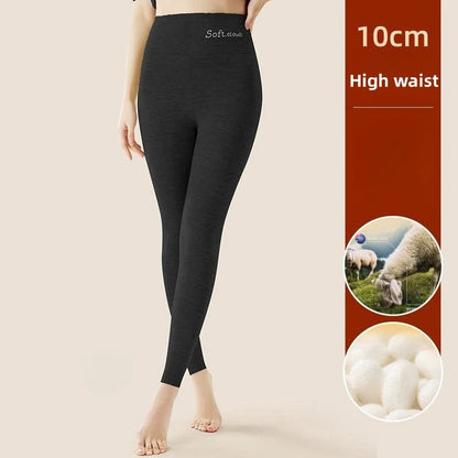 Collants thermiques en velours de soie pour femmes - Taille haute, contrôle du ventre et remontée de fessier, pantalons d'hiver 2024