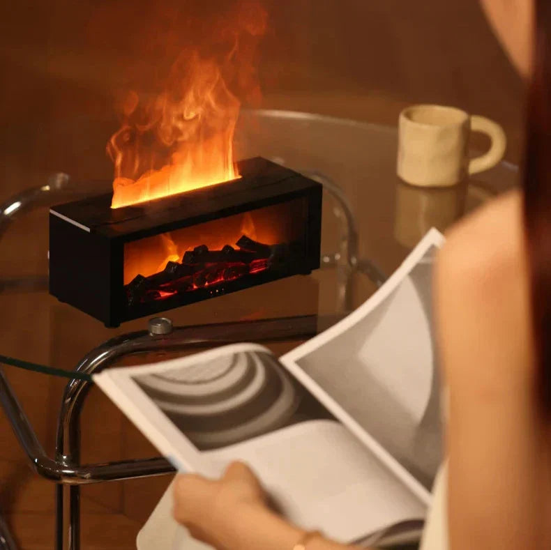 Chimney Diffuser Floroux | LED Light | Ultrasonic Aromatherapy | Humidifier | Home Decoration