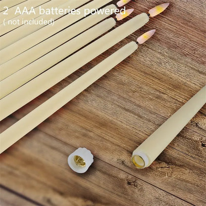 Floroux - Bougies LED sans flamme avec effet réaliste