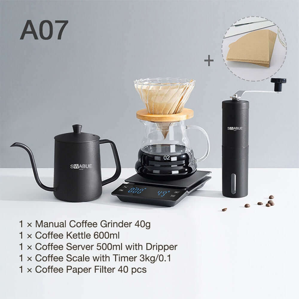 Coffret cadeau classique pour amateur de café filtre