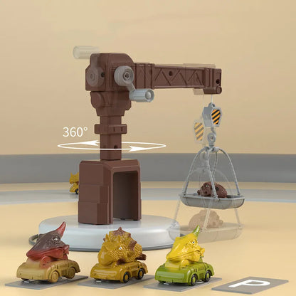 DinoRoar Truck - Voiture d'aventures pliable de dinosaures