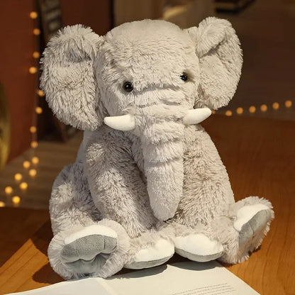 Floroux - Amis en peluche éléphant confortable et délicat pour tous les âges