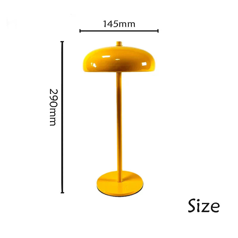 Cmoonfall lampe de chevet LED nordique rechargeable décoration table basse décoration chambre Pour l'étude lampe de nuit bureau