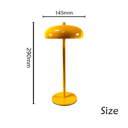 Cmoonfall lampe de chevet LED nordique rechargeable décoration table basse décoration chambre Pour l'étude lampe de nuit bureau