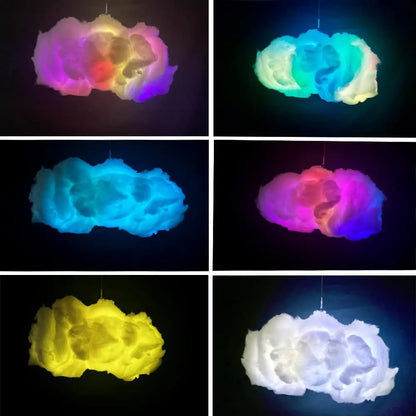 Floroux 3D lumière nuage | Lampe de chambre intelligente | Éclairage LED dimmable | Lumière d'ambiance