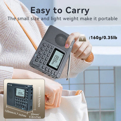 EchoWave - Radio rétro portable avec un son puissant