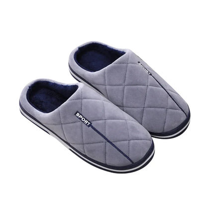 Chaussons Spacieux - Confort Douillet pour Grandes Tailles
