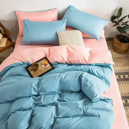 DuoDream Duvet - Housse de couette réversible élégante pour le confort