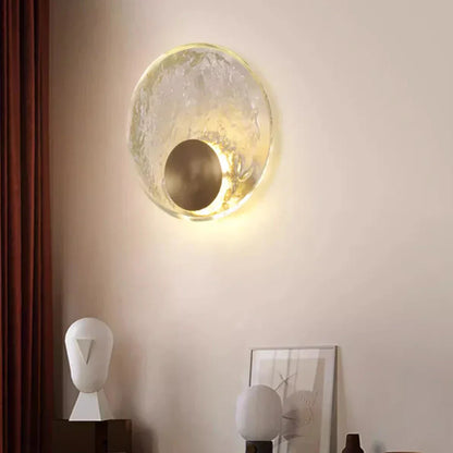 CrystalLuxe - Applique Murale en Cristal LED Élégante