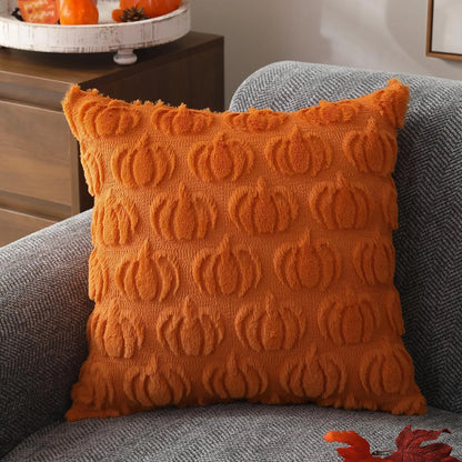 Céleste Housse de coussin - Housse de coussin d'automne de luxe en fausse fourrure - Chaleur & Style