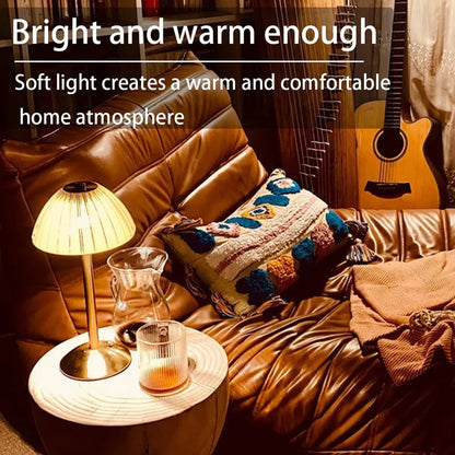 Lampe de table en cristal avec capteur tactile Diamant LED Bureau Lampe de nuit Décoration nordique Lampes de table Bar Hôtel Chambre éclairage de chevet