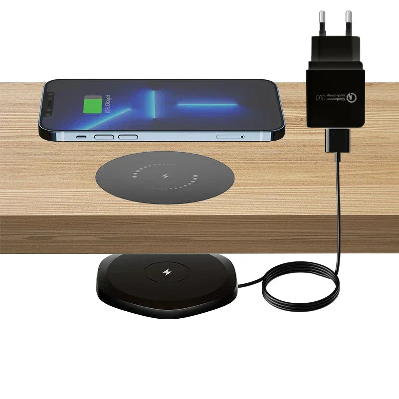 ChargeNest - Solution de charge sans fil sous la table