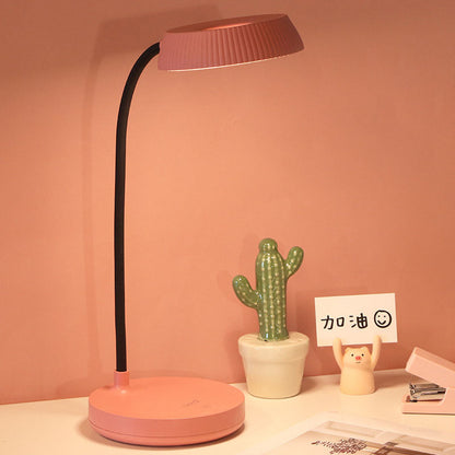 Floroux Lampe de Table LED Minimaliste | Chargement USB | Protection des Yeux | Contrôle Tactile | Design Moderne