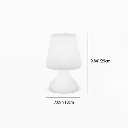 Lampe en forme de coupelle pour patio extérieur