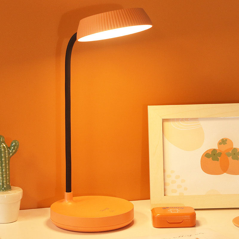 Floroux LED Lampe de table | Design nordique minimaliste | Fonction tactile | Amical pour les yeux | Port USB