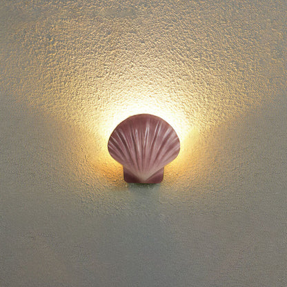Floroux LED Applique Murale | Design Créatif en Coquillage | Aluminium | Étanche | Éclairage Exterieur