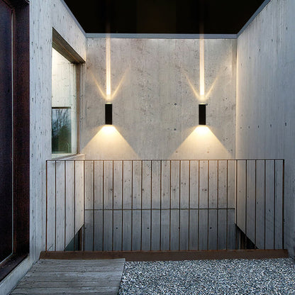 Floroux LED Outdoor Wall Light | Waterproof & Modern Design | Rectangular Outdoor Lamp for Home & Garden