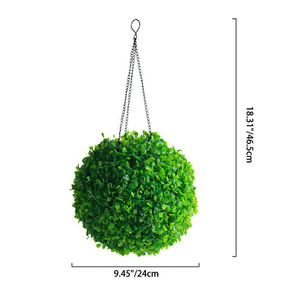 Floroux LED Solar Lamp | Grass Ball Design | Waterproof | Solar Energy | Garden Lighting