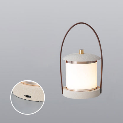 Lampe de camping LED au design cylindrique portable