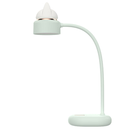 Floroux Lampe de Table LED | Design Oreilles de Chat | Amical pour les Yeux | Lampe Clip & Normale | Moderne & Créatif