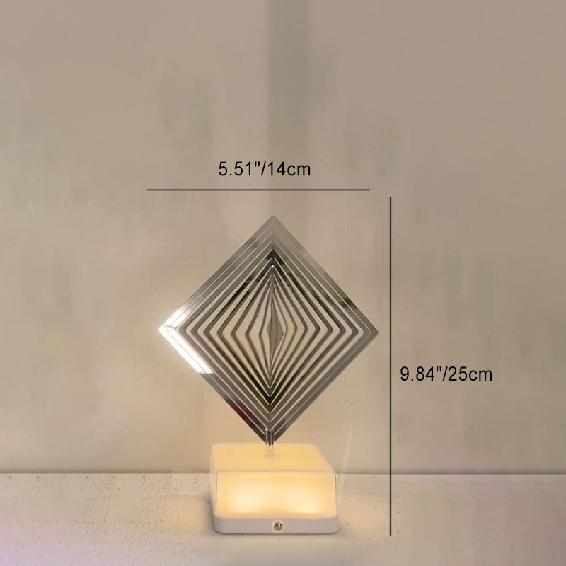 Lampe de table USB Multiforme Art Deco