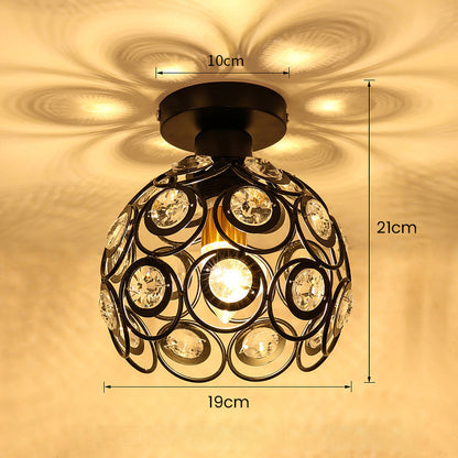 Floroux Or Lustre Luxueux de Plafond Salle de Bal