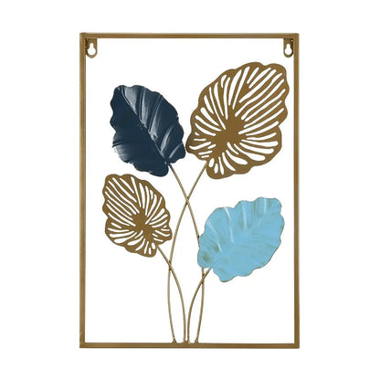 Cadre mural en fer paysage de jungle